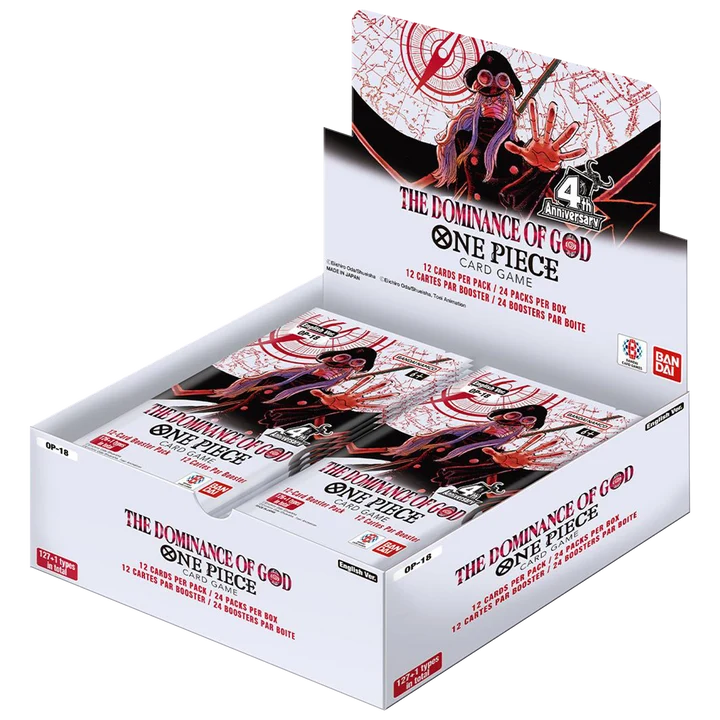 One Piece TCG - OP-18 - The Dominance of God - Booster Box (24x Packs) Pre-Order